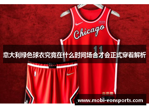意大利绿色球衣究竟在什么时间场合才会正式穿着解析
