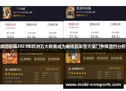 谁将称霸2023年欧洲五大联赛成为最终赢家各大豪门争锋激烈分析 谁将称霸2023年欧洲五大联赛成为最终赢家各大豪门争锋激烈分析